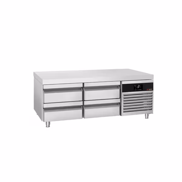 قاعدة مبردة PREMIUM - من -2 إلى +8 °C - 1400 mm - 135 L - 4 أدراج
