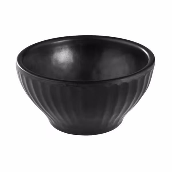 (6 kpl) Dippikuppi - AIKO - Melamiini - 70 ml - pyöreä - Ø 80 mm - musta