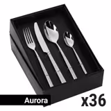 (144 pz) Set di posate Linea Aurora - 144 pezzi - Per 36 persone