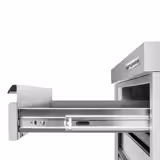 Zásuvková skříňka s 5 zásuvkami na těsto a backsplash - 500x700mm