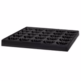 Replacement Plates for Waffle Maker BWERM25 - Shape: Bubble Waffle - Heart Pattern - for 25 pcs