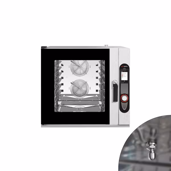 Bageri-El- Kombiugn - Touch - 6x EN 600×400 - inkl. Automatiskt rengöringssystem