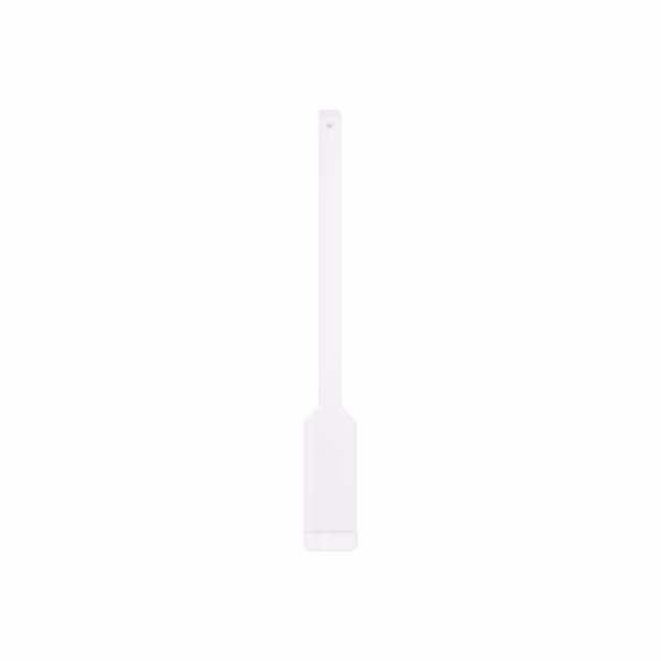 Roerspatel vlak - Polyethyleen - Blad:70mm - 30x70mm - Lengte:550mm - wit