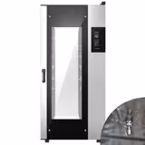 Elektrikli Kombi Fırın - Dokunmatik - 20x GN1/1 - Raf arabası & Sıcaklık sensörü dahil