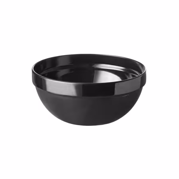 (6 bucăți) Farfurie - CASUAL MAXI - Melamină - 0,15 litri - Ø 105 mm - Negru