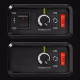 Distributore di bevande fredde - 2x10 litri - 500W - nero