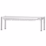 Commercial Heated Gantry PREMIUM - with Ceramic Heater - 1600x370mm - 1.4kW - Single Tier - height-adjustable
