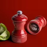 (6 pieces) PEUGEOT | BISTRORAMA - Salt Mill - Passion Red - Height: 100mm