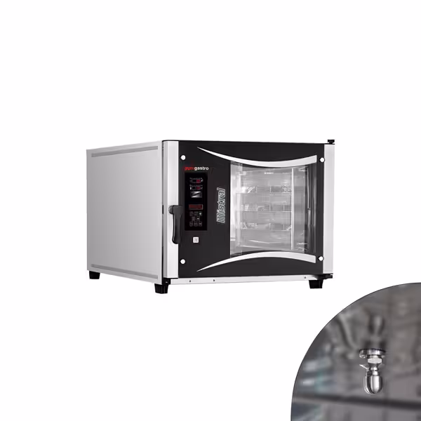 Bakkerij elektrische combisteamer - Digitaal - 5x EN 800x400 - incl. wassysteem