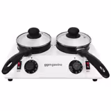 Fonditore di cioccolato professionale - 2x 1,25kg - 80W