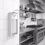 Desinfectie dispenser met bedieningshendel - 1000ml - Roestvrij staal