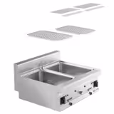 Elektro Nudelkocher mit Wasserhahn - 2x 26 Liter - 12 kW