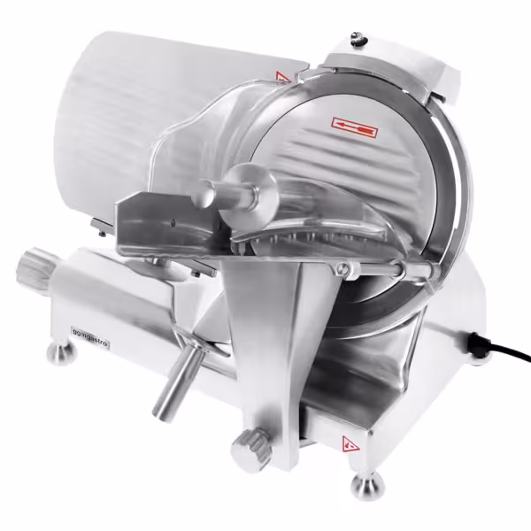 Vleessnijmachine Professioneel - schuin model - 250W - Mes Ø300mm