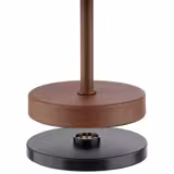 (4 pieces) Table lamp - MERLE MICRO - dimmable in 3 steps - Ø 80mm - rust