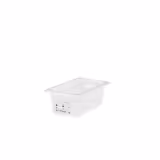 (6 pièces) CAMBRO | SafeTrak - Récipients en polypropylène GN 1/4 - laiteux - Hauteur : 100mm