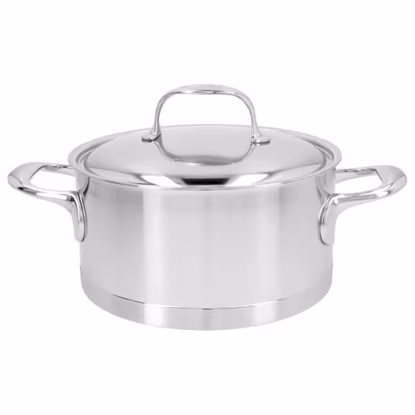DEMEYERE | ATLANTIS 7 - Pentola per arrostire con coperchio - Ø 200mm - Acciaio inox