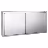 RVS wandkast PREMIUM - 2000x400x1000mm - met schuifdeuren