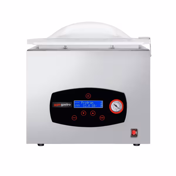 Macchina sottovuoto a campana da banco - 8m³/h - 450W - Digitale
