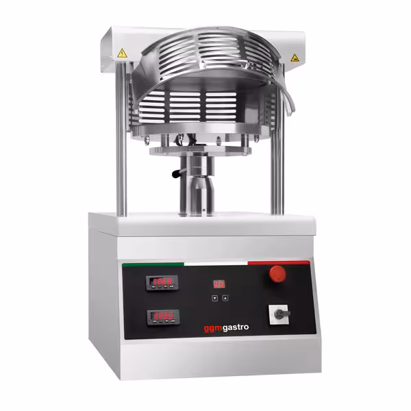 Pizzapresse - für Pizzaböden Ø 330mm - Teigmenge max. 130 - 250g