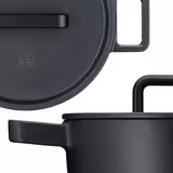 WMF | FLAVOUR - Pentola - Ø 240 mm - Ghisa - 5,2 litri - incl. coperchio - Nero