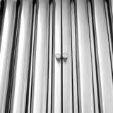 Commercial Wall-Mounted Extraction Canopy - 1200mm - with Baffle Filters & LED Lighting