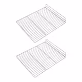 (2 pcs) Grille de support - GN - 530x645mm - GN 2/1 - compatible avec KC600ND, TC600ND, KC1200ND & TC1200ND