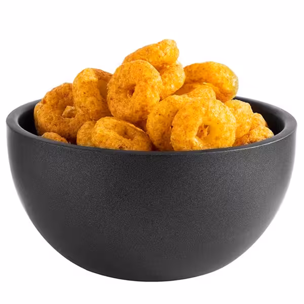 (6 قطع) سلطانية LEVANTE - ستانلس ستيل - 0.90 l - دائري - Ø 170mm x ارتفاع: 90mm - مزدوجة الجدار | قابلة للتكديس - أسود