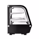 Koelvitrine - tafelmodel - 160 liter - 874mm - schuifdeuren - gebogen ruit - met 2 schappen - NL