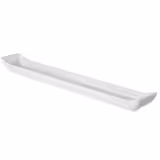 (10 Stück) Schale - MINI - Melamin - 0,2 Liter - 350x45mm - Weiß