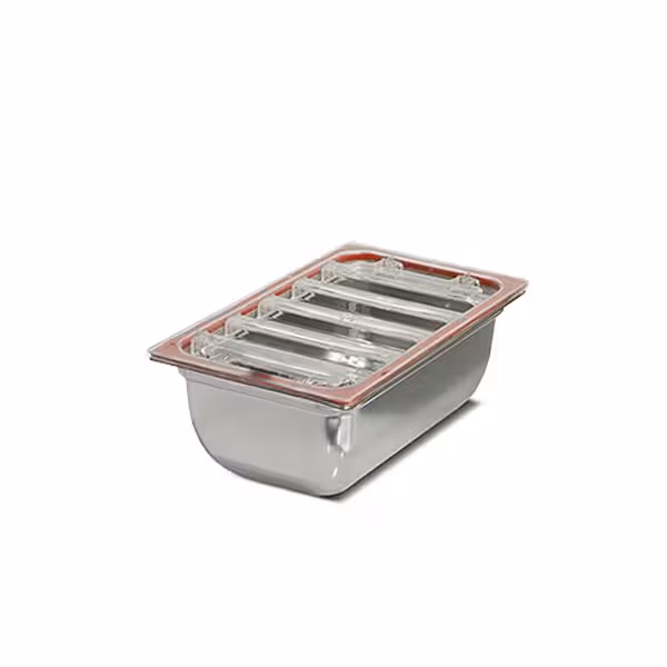 (5 Stück) Vakuumier-Behälter GN 1/1 - inkl. Deckel