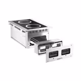 Cucina a induzione - 400x765x265mm - 6,0 kW - 2 zone a induzione - da incasso