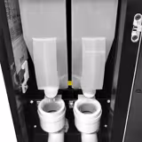 Sıcak içecek makinesi, 2 toz hazneli - 1,8 kW - Dijital - Siyah