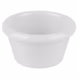 (24 komada) Zdjelica za umake - CASUAL - Melamin - 70 ml - Ø 75 mm - Bijela boja