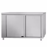 ECO Commercial Heated Worktop cabinet - 1200x700mm - with pass-through & sliding doors - digital