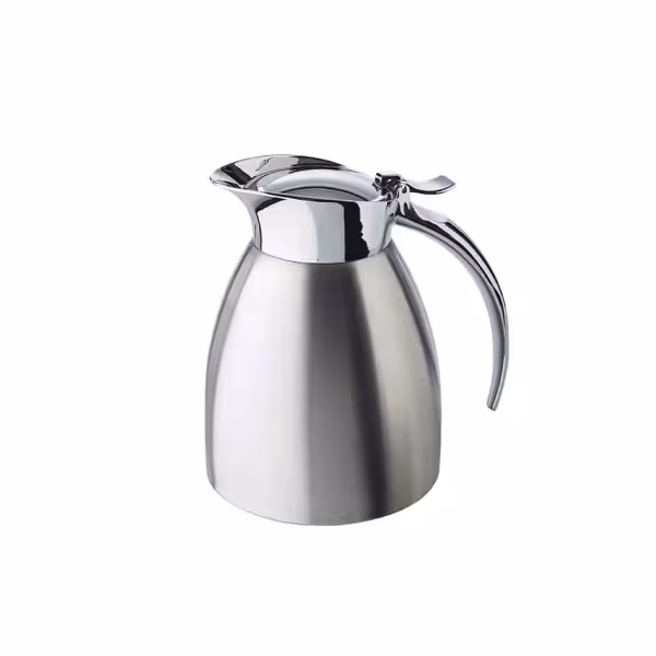 Thermoskan - RVS - dubbelwandig - 0,3L - druksluiting