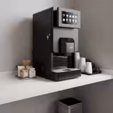 Automat do gorących napojów instant z 4 pojemnikami na proszek - 2kW - Dotykowe - 10 programów - Czarny