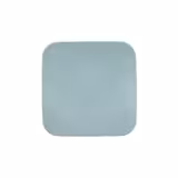 (6 pcs) SELTMANN WEIDEN | Coupe Side Plates – porcelain – dishwasher-safe – Ø 165 mm – turquoise – square