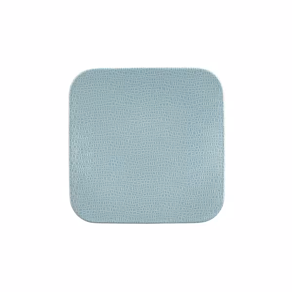 (6 stuks) SELTMANN WEIDEN | Coup bord - plat vierkant - 165x165mm - Turquoise