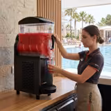 Slush-Maschine - 12 Liter - 380 Watt - Digital - Tritan Behälter - Schwarz