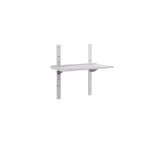 Étagère murale ECO en inox - 800 × 400 mm - avec 2 étages