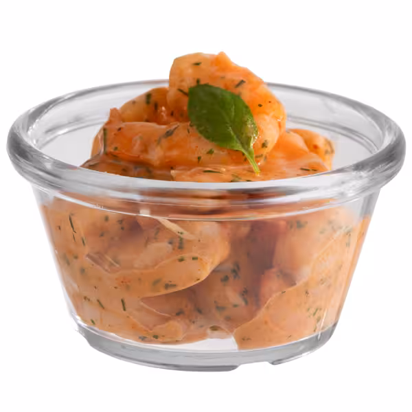 (6 peças) Recipientes para imersão - Conjunto de 12 - PET - 90 ml - Ø 75mm - Transparente