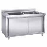 یونیت کابینتدار شستشوی قابلمه - 2000*700 میلیمتر - دو سینک