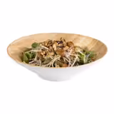 (6 adet) Kase - BAMBOO - Melamin - 2L - yuvarlak - Ø305mm - Derinlik:85mm - Beyaz/Bej