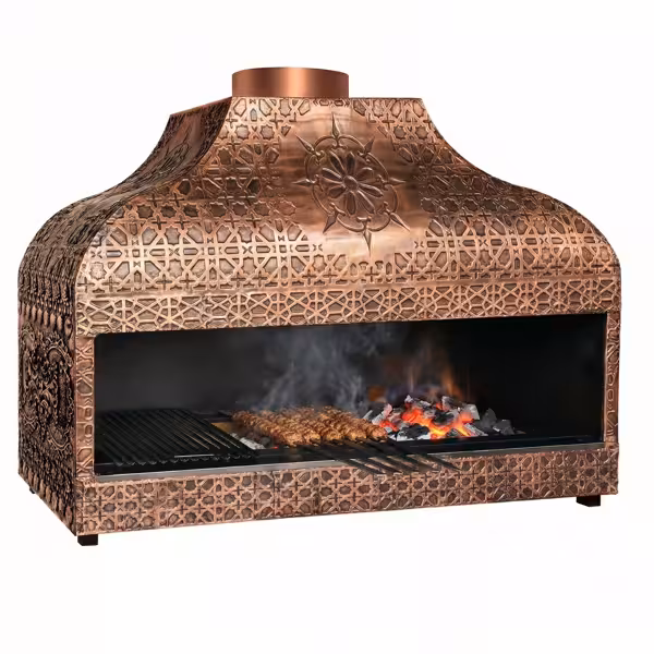 Réz rács - 1500mm - zárt