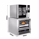 Forno combinato a vapore - Touch - 5x GN 1/1 - incl. Abbattitore di temperatura 5x GN 1/1