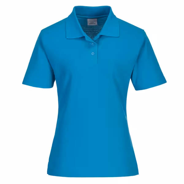 Damen Poloshirt - Hellblau - Größe: XS