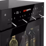 Commercial Wine Dispenser – 2 Temperature Zones – Refrigerated – for 4 Wine Bottles