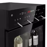 Distributeur de vin - 2 zones climatiques - réfrigéré - pour 4 bouteilles de vin