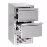 Saladette / mesa de resfriamento ECO - 0,45 x 07 m - com 2 gavetas