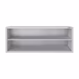 Pensile a giorno in acciaio inox ECO - 2000x400mm - a giorno (senza ante) - 650mm di altezza